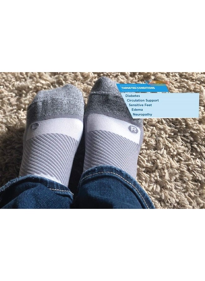 OrthoSleeve - Non-binding Diabetic Wellness Socks improve circulation and help with neuropathy, sensitive feet, edema, and swelling - Image 1