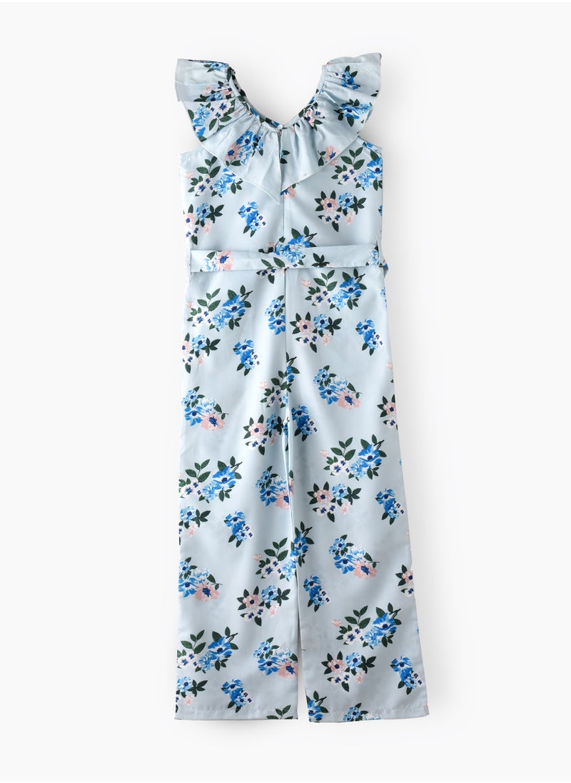 Jelliene - Tween Trendsetter: Printed Jumpsuit Effortless Style & Summer Fun - Image 1