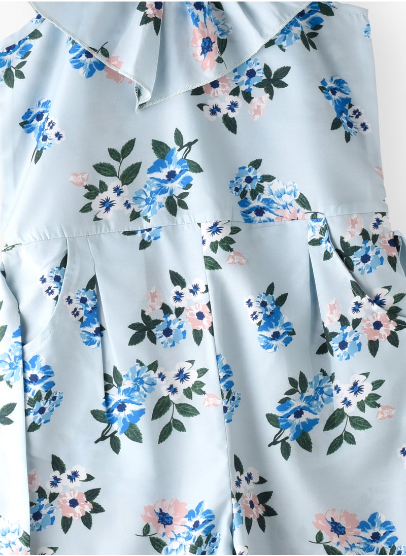 Jelliene - Tween Trendsetter: Printed Jumpsuit Effortless Style & Summer Fun - Image 1