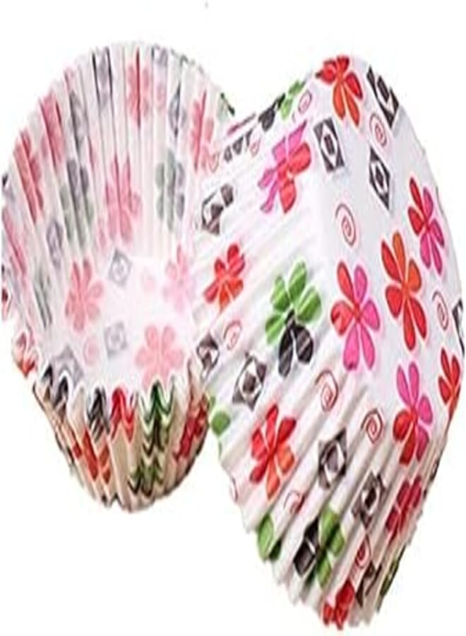 OR Flower 100pcs cupcake tools tray molds paper cups liner oil proof ice cream baking party tools kitchen wedding party supplies