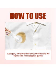 JUE-FISH Jue-Fish Laundry Detergent, Clothing Stain Remover, Gentle Cleaning Of Stubborn Stains, Oil Stains, Yellowing And Moldy Spots  - Image 4