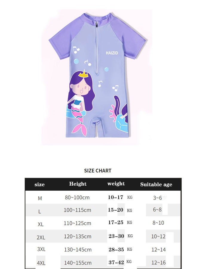 Beauenty Children's swimsuit cute cartoon swimsuit one-piece swimsuit - Image 4