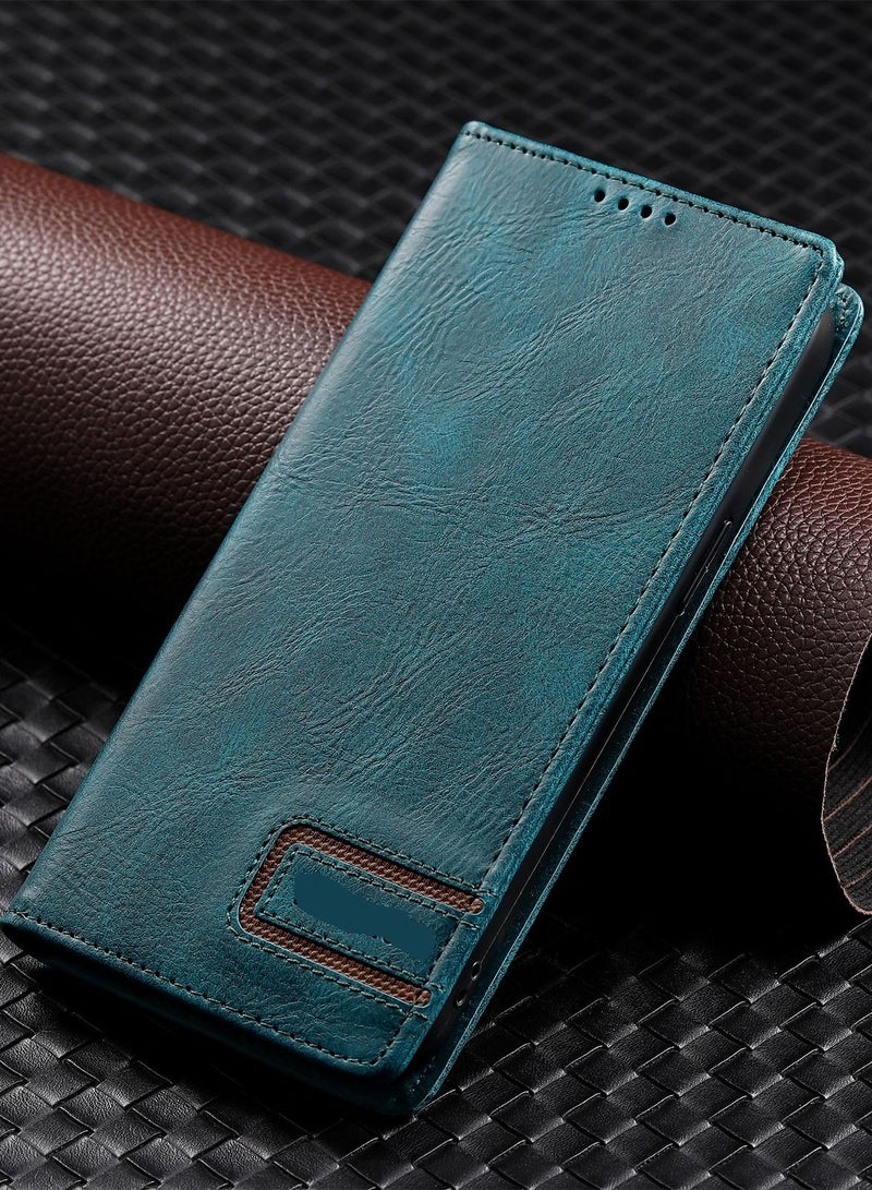 Suteni Flip Cover Card Slots Leather Phone Case for Samsung - Image 1