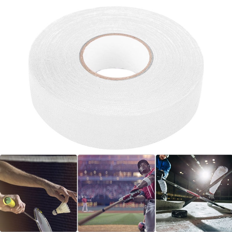 Durable Hockey Protective Tape Sport Safety Badminton Pole Rod Pads Hockey Stick Tapes White - Image 4