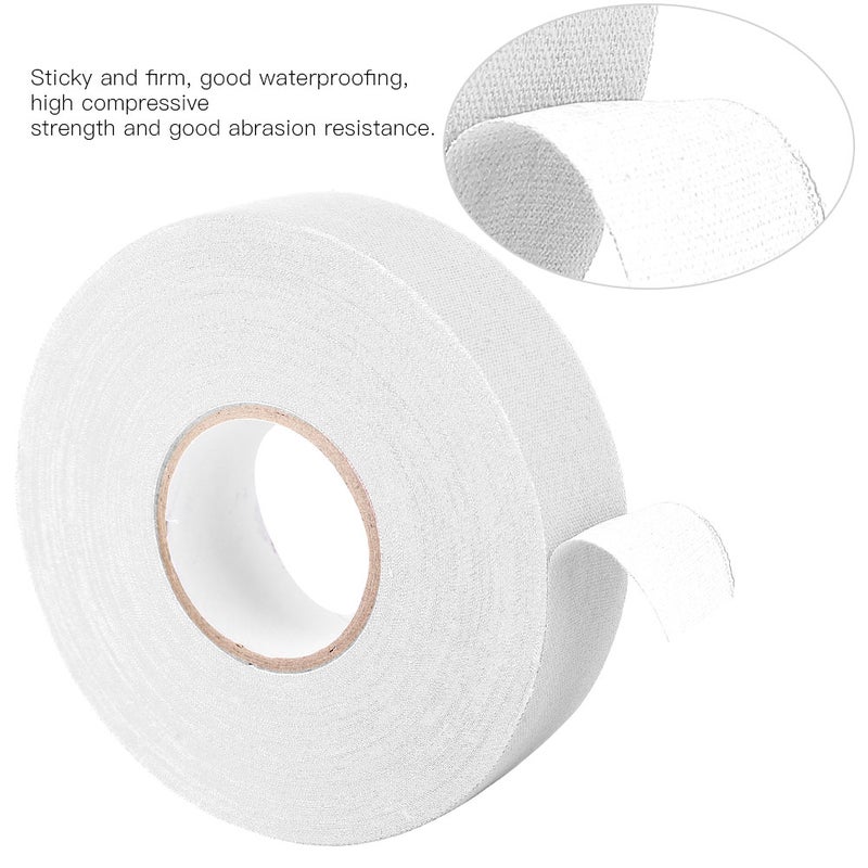Durable Hockey Protective Tape Sport Safety Badminton Pole Rod Pads Hockey Stick Tapes White - Image 2