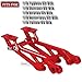 ARRCat Aluminum Wing Mount Upgrades Compatible with Typhon Outcast Kraton Notorious Talion Red - Image 4