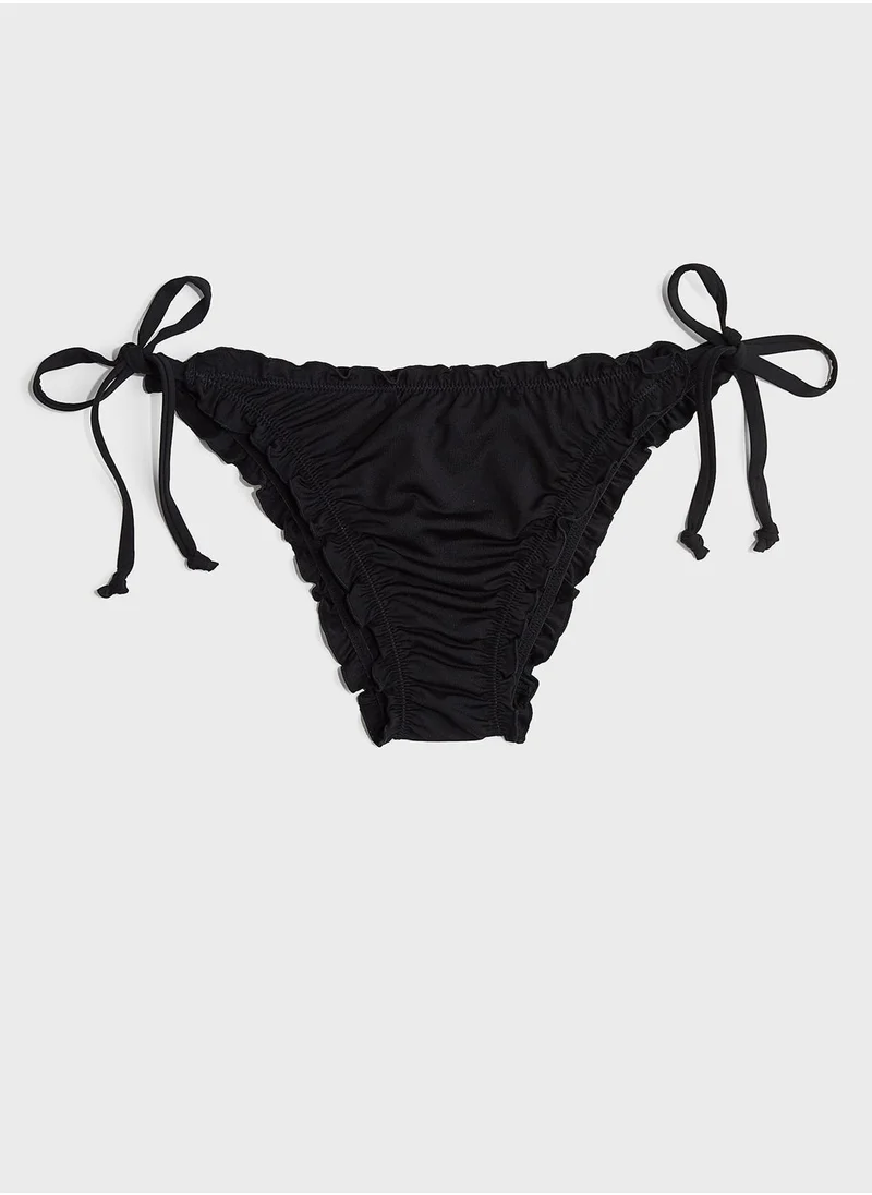 اتش اند ام Tie Detail High Waist Bikini Bottom