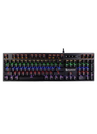 B760 Gaming Mechanical Keyboard – LK Optical Green Switch (Tactile And Clicky) - English & Arabic Keys - 0.2ms Key Response - Metallic Body - Backlighting Neon Glare System (Grey) - pzsku/Z126BC9CED96A271DC604Z/45/_/1674985123/5ec7b9a4-353c-4d39-aba3-c18df85b1f3a