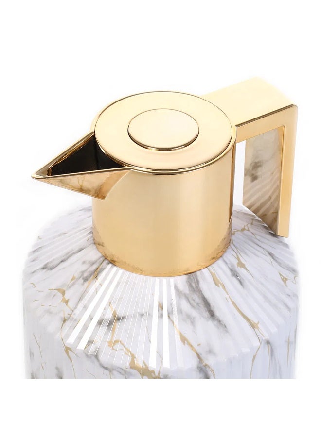 TAVOLO Lamoda thermos second edition gold marble, 1 liter - Image 3