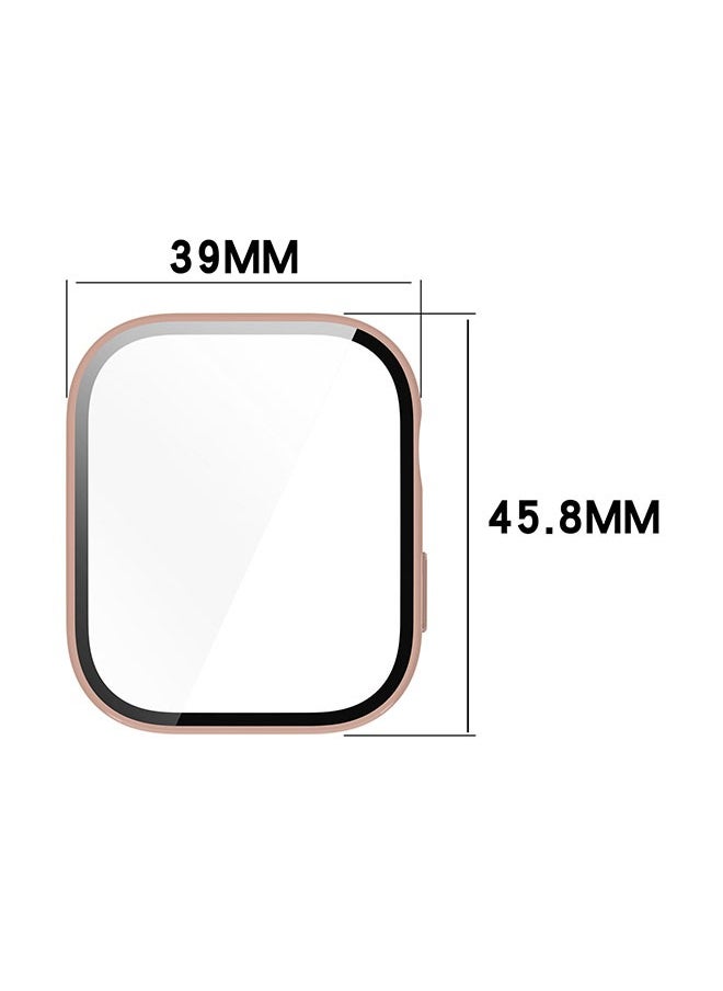 ZVEV Huawei Watch Fit 3 Case，Screen Protector for Huawei Watch Fit 3 46mm, All-around Anti Scratch Shockproof Protective Hard PC Full Cover Tempered Glass Compatible with Huawei Watch Fit 3  - Image 4