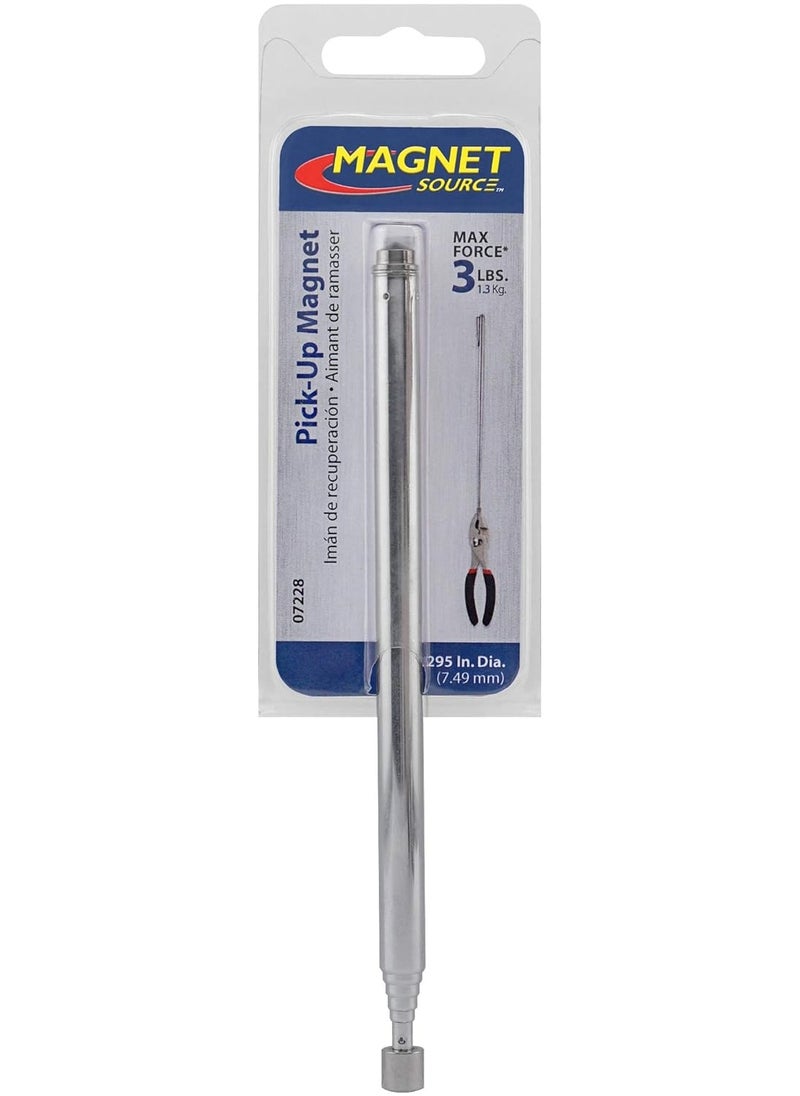 Master Magnetics Slim 25” Durable Telescoping Magnetic Grabber/Retrieving Magnet with Pocket Clip (07228)  - Image 3