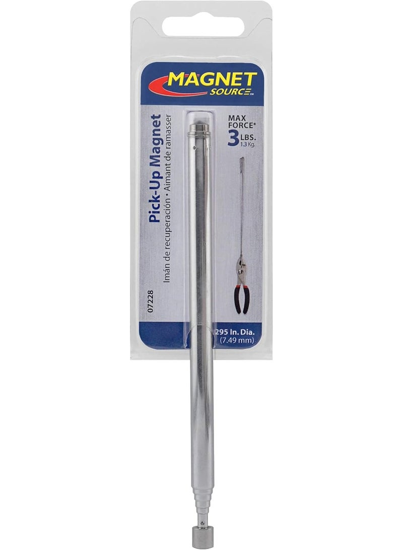 Master Magnetics Slim 25â€ Durable Telescoping Magnetic Grabber/Retrieving Magnet with Pocket Clip (07228) - Image 3