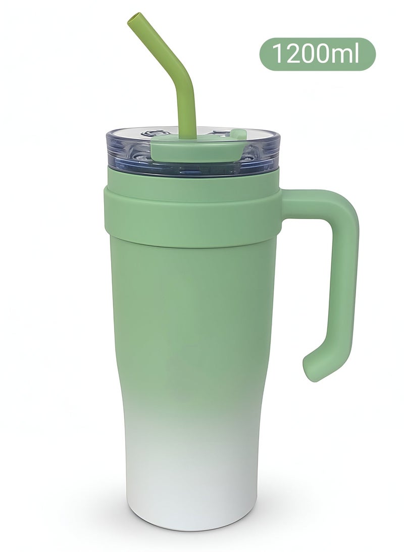 أو جي إس كوب حراري ستانلس ستيل  بسعة 1200ml – يحافظ على البرودة لمدة تصل إلى 12 ساعة ويحافظ على الحرارة لمدة تصل إلى 8 ساعات - Image 2