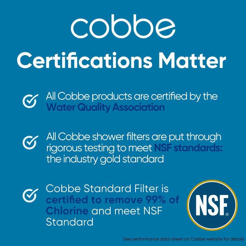 Cobbe 4 Pack Replacement Filters for Handheld Shower Head - Water Softener Filters Beads for Hard Water - Remove Chlorine - Reduces Dry Itchy Skin - Image 4