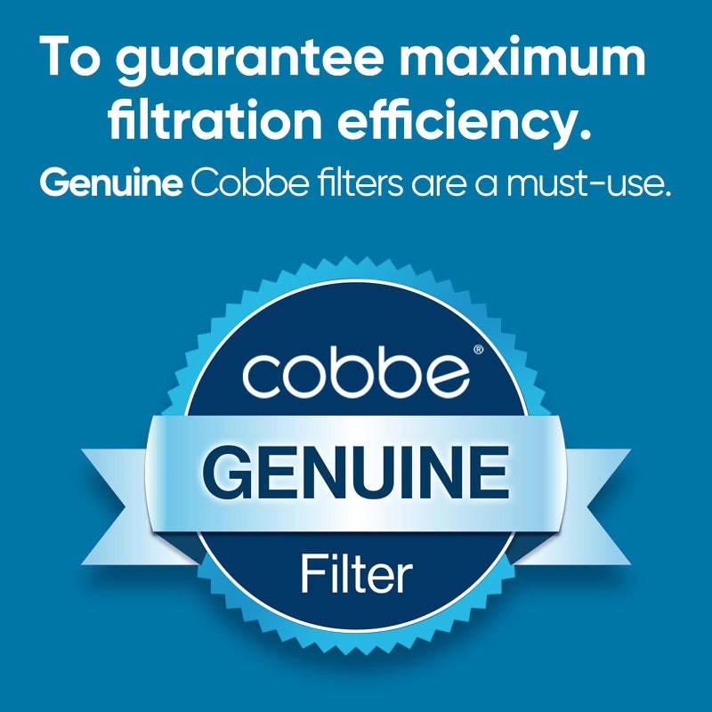 Cobbe 4 Pack Replacement Filters for Handheld Shower Head - Water Softener Filters Beads for Hard Water - Remove Chlorine - Reduces Dry Itchy Skin - Image 3