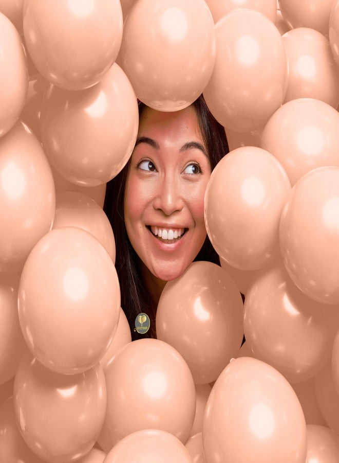 Balloon Red AFTERLOON® Biodegradable Mini Balloons 50 pcs Pastel Blush 5 Inch, Matte Color Thickened Extra Strong Latex Helium Float, Baby Shower Gender Reveal Garland Wedding Birthday Party Decorations - Image 1