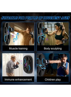 ELTRAZONE Music Boxing Machine (Upgraded Version) | Smart Bluetooth Boxing Music Workout Machine for Adults & Kids | Wall-Mounted with Gloves | Perfect for Home, Indoor & Gym Use  - Image 4