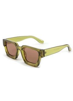 FEISEDY Retro 90S Square Sunglasses For Women Men Trendy Chunky Rectangle Sunglasses Uv400 Protection B2385  - Image 1
