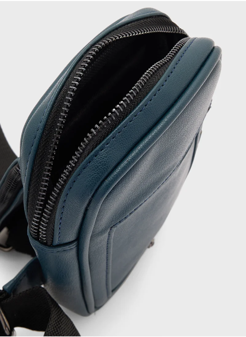 Robert Wood Casual Sling Crossbody Bag