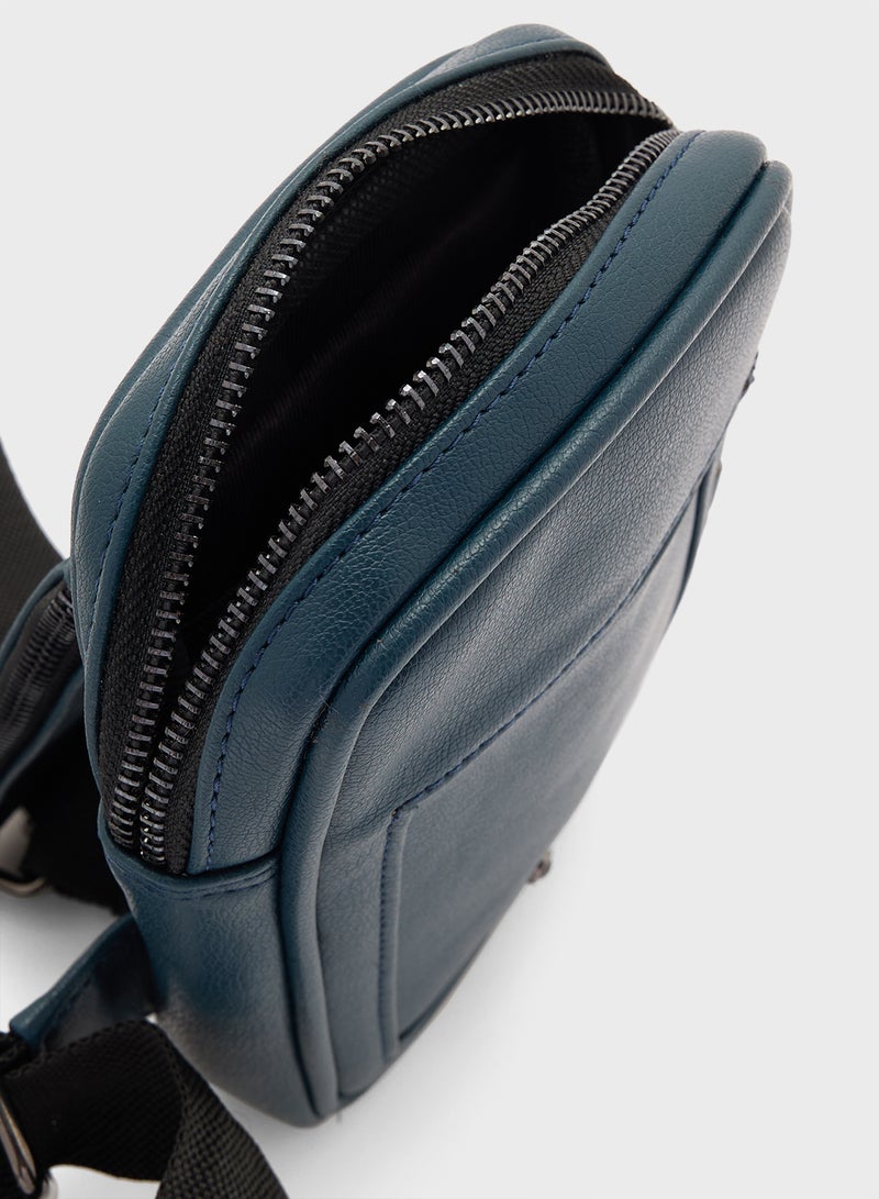 روبرت وود حقيبة كروس بودي بحمالة كتف عصرية - Image 5