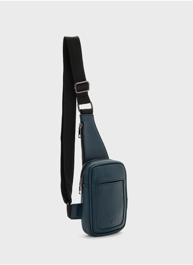 Robert Wood Casual Sling Crossbody Bag