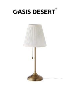 OASIS DESERT Retro Bedroom Lamp Bedside Lamp Pull Rope Light Luxury High-Grade Decorative Atmosphere Light Study Brass Work Light  - Image 1