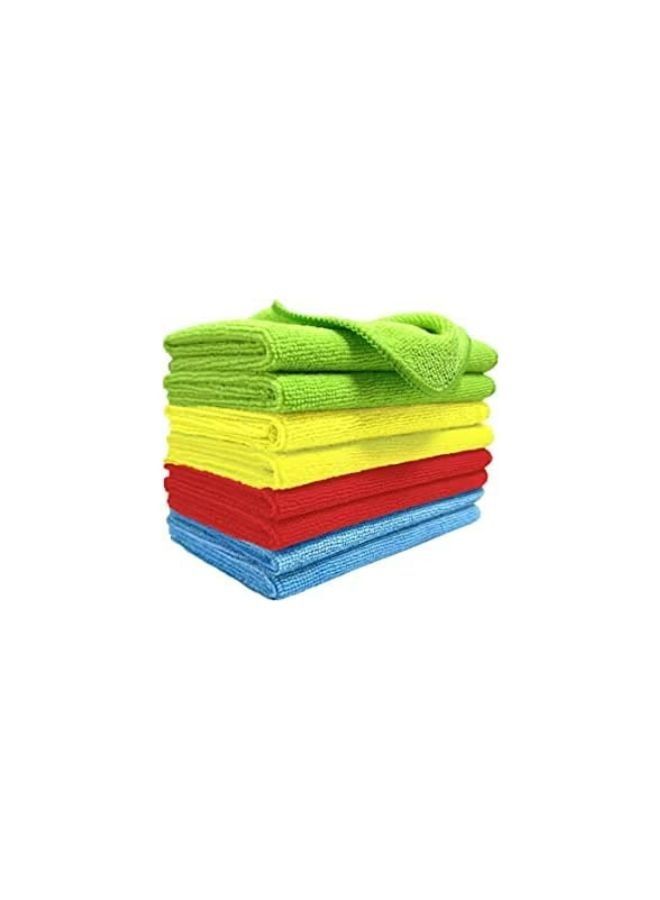 Micro fabir Cloth Micro Fiber Cleaning Cloth 40x40 cm Kitchen,Bathroom, Car Wash,(Pack of 8)