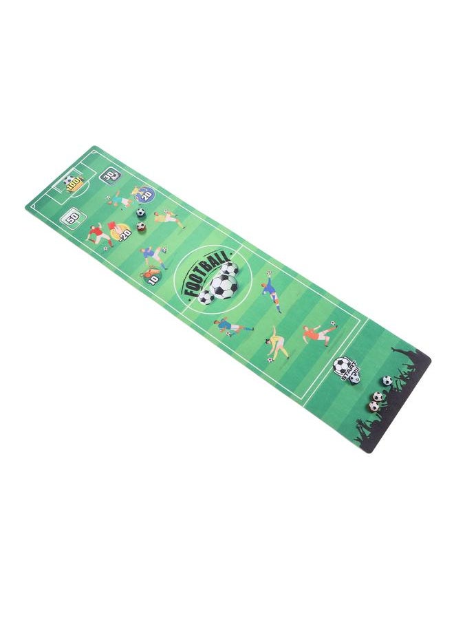 Thoraya - Tabletop Curling Game Board Game Football Type Educational Competitive Sports Interactive Toy Include 1 Game Mat 6 for Adults Kids - Image 1