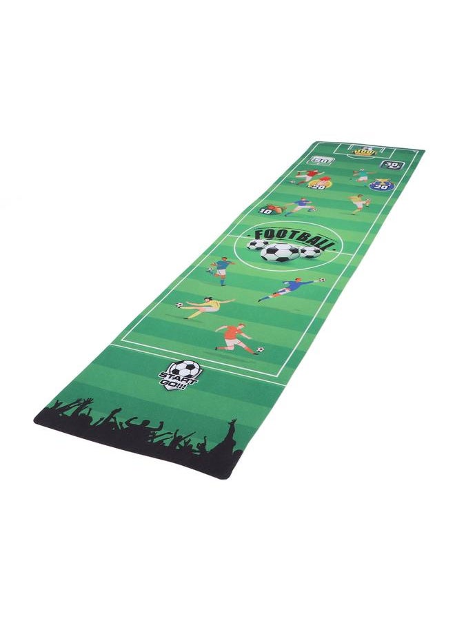 Thoraya - Tabletop Curling Game Board Game Football Type Educational Competitive Sports Interactive Toy Include 1 Game Mat 6 for Adults Kids - Image 1