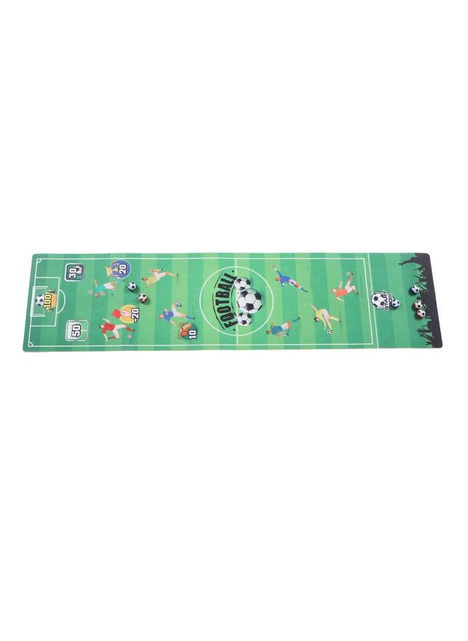Thoraya - Tabletop Curling Game Board Game Football Type Educational Competitive Sports Interactive Toy Include 1 Game Mat 6 for Adults Kids - Image 1