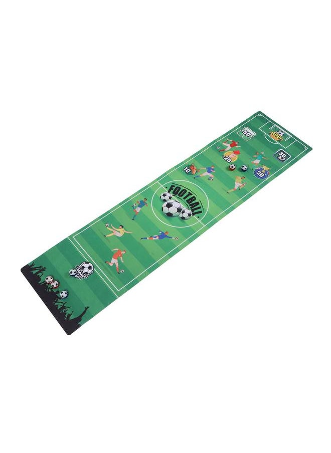 Thoraya - Tabletop Curling Game Board Game Football Type Educational Competitive Sports Interactive Toy Include 1 Game Mat 6 for Adults Kids - Image 1