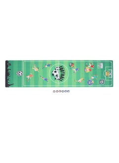 Tabletop Curling Game Board Game Football Type Educational Competitive Sports Interactive Toy Include 1 Game Mat 6 for Adults Kids
