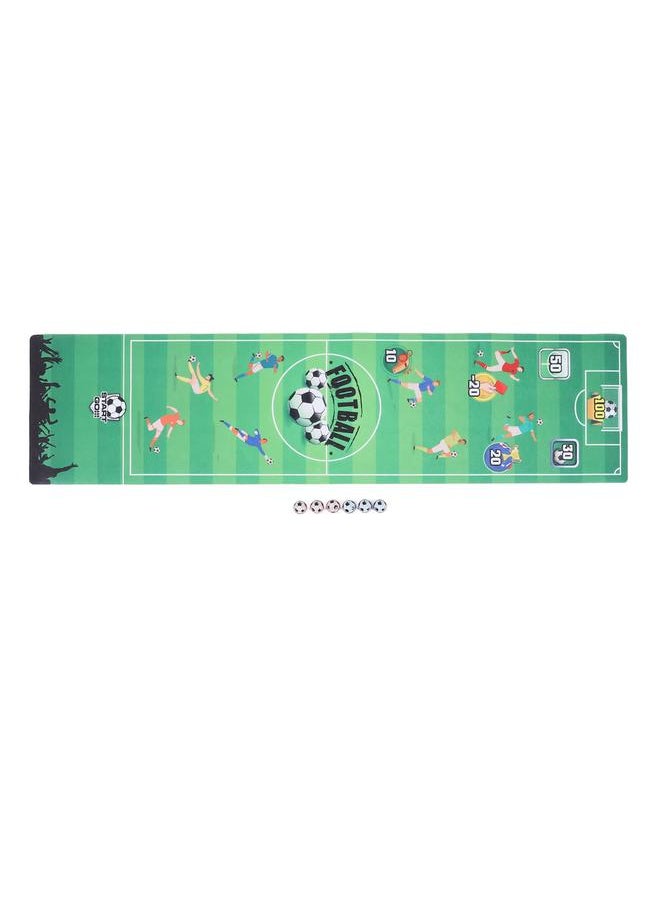 Thoraya - Tabletop Curling Game Board Game Football Type Educational Competitive Sports Interactive Toy Include 1 Game Mat 6 for Adults Kids - Image 1