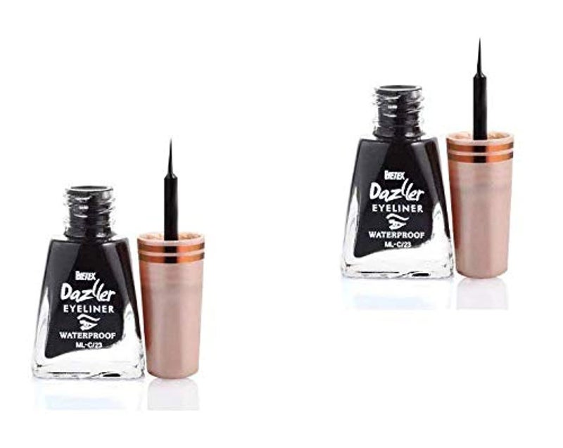 Eyetex Dazller Eyeliner Black Water Proof Pack of 2 - Image 3