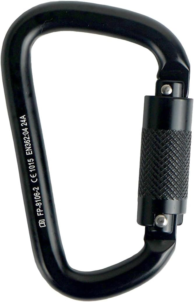 FUSION Climb Swift Lock Auto Locking Aluminum Carabiner - Lightweight and Strong for High-Altitude Workers, Hammocks, Camping Accessories,Hiking,Keychains,Outdoors and Gym,Dog Leash,Harness and Key Ri - Image 2