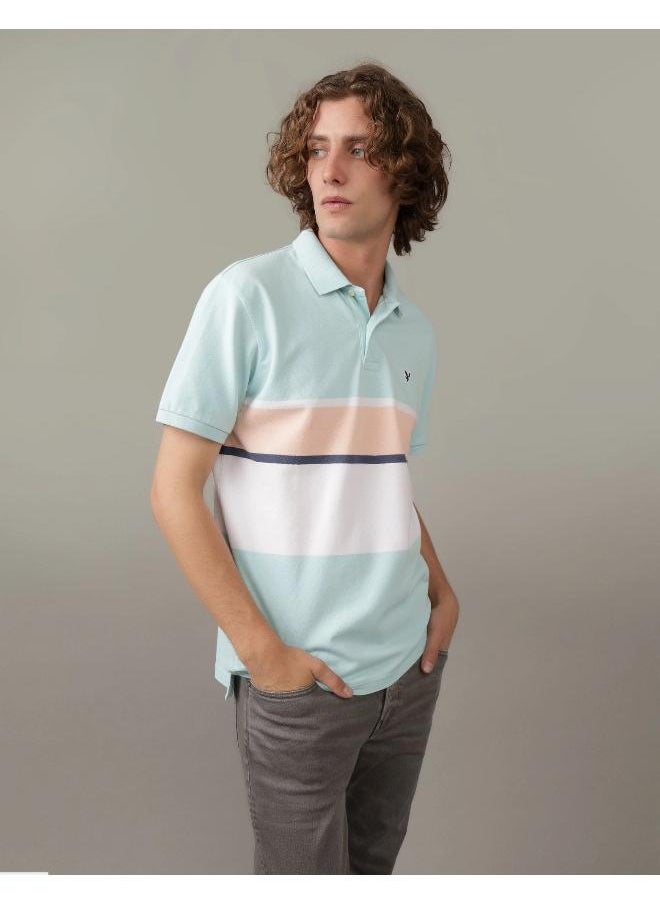 Logo Striped Short Sleeve Polo Shirt - pzsku/Z126CBEBC727EAA37AF4EZ/45/_/1740981294/ea4e2355-4acf-495f-bbd6-cef1a29762d5