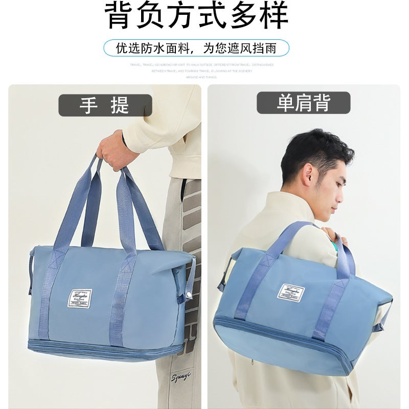Large Capacity Lightweight Maternal and Infant Bag-just-yet Women''s Travel Bag Sports Yoga Fitness Bag Short-distance Business Storage Duffel Bag - Image 5