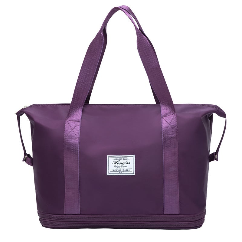 Large Capacity Lightweight Maternal and Infant Bag-just-yet Women''s Travel Bag Sports Yoga Fitness Bag Short-distance Business Storage Duffel Bag - Image 1