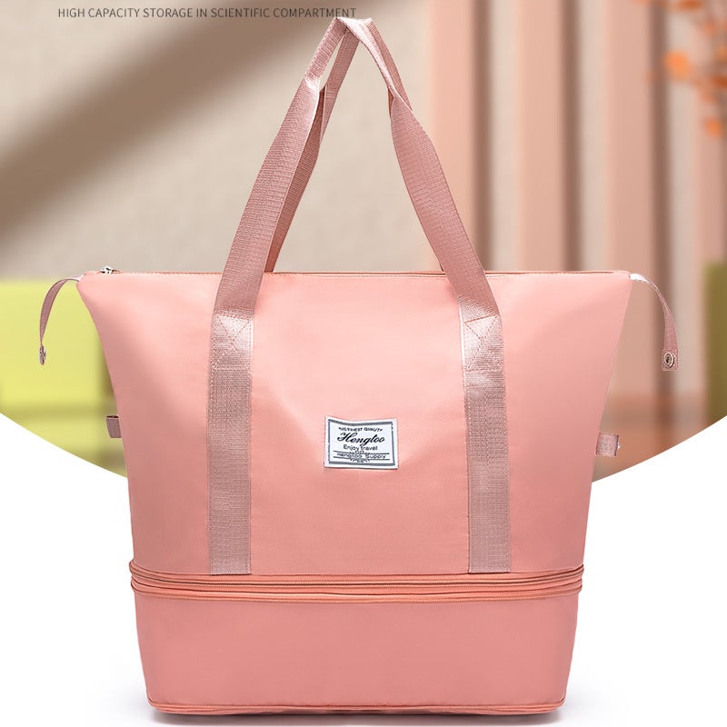 Large Capacity Lightweight Maternal and Infant Bag-just-yet Women''s Travel Bag Sports Yoga Fitness Bag Short-distance Business Storage Duffel Bag - Image 2