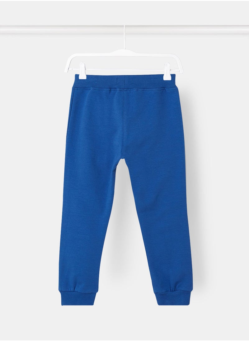 NAME IT - Boys Mickey Drawstring Sweatpants - Image 1