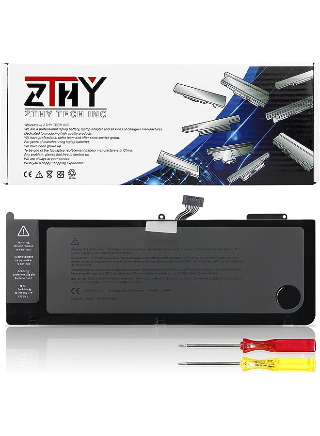 ZTHY 79Wh A1382 Laptop Battery Compatible With Macbook Pro 15 Inch A1286 (Only For Early 2011, Late 2011, Mid 2012), Fit 661-5844 020-7134-A Mc721Ll/A Mc723Ll/A - Image 1
