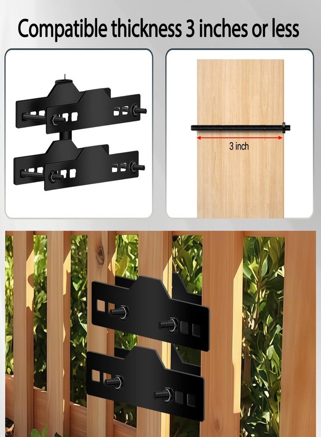 خطافات سطح شديدة التحمل من ULIOK، عبوة من قطعتين، طول كل منها 32 بوصة، خطاف معدني مع مشبك أفقي مانع للانزلاق بطول 2 بوصة لتعليق مغذيات الطيور والنباتات وسلال الشحم والفوانيس وأجراس الرياح. - Image 5