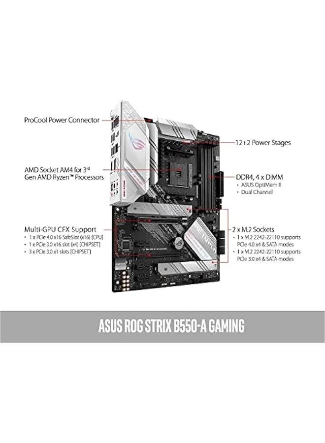 Arabest Bundle featuring AMD Ryzen 7 5700X CPU paired with ASUS ROG Strix B550-A Gaming Motherboard - Image 4