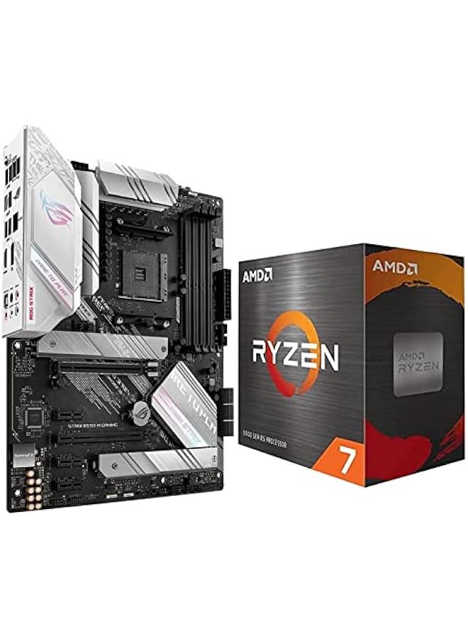 Arabest Bundle featuring AMD Ryzen 7 5700X CPU paired with ASUS ROG Strix B550-A Gaming Motherboard - Image 1