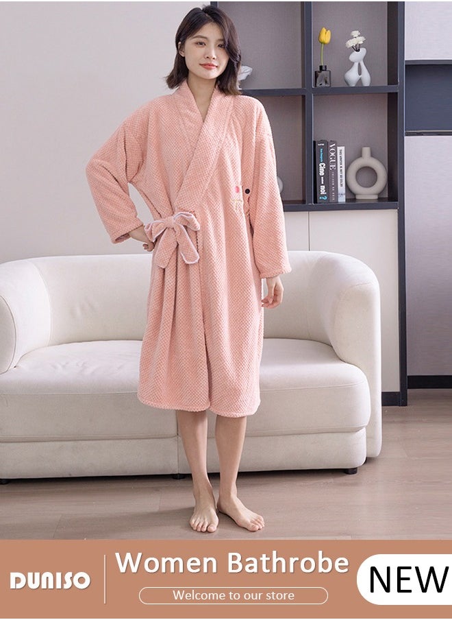 DUNISO Women Bathrobe, New Quick Dry Absorb Water Wearable Bath Towel, Women's Towel Wrap Bathrobe, Towels Robe With Shoulder Strap, Women Bath Wrap Towel Bath Skirt  - Image 1