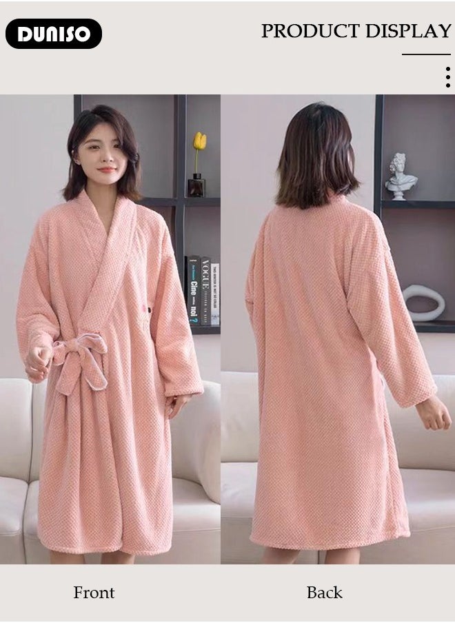 DUNISO Women Bathrobe, New Quick Dry Absorb Water Wearable Bath Towel, Women's Towel Wrap Bathrobe, Towels Robe With Shoulder Strap, Women Bath Wrap Towel Bath Skirt  - Image 3