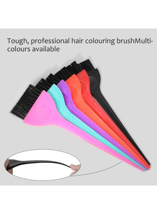 6 Pcs Hair Dye Brush Set Reusable Hair Color Tint Applicator Brush Kit For Salon Home DIY Hair Styling - Image 5