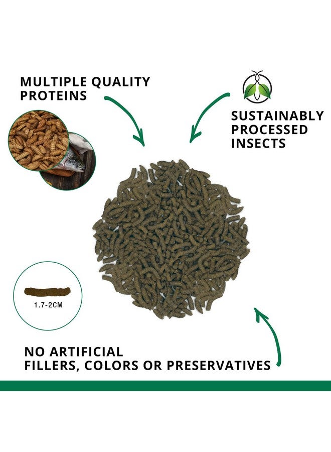 فلوفال طعام فلوفال للسلاحف من لدغات الحشرات، أعواد للسلاحف متوسطة إلى كبيرة الحجم، 3.53 أونصة، A6593، بني - Image 2