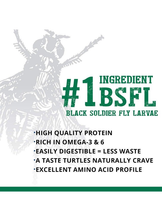 فلوفال طعام فلوفال للسلاحف من لدغات الحشرات، أعواد للسلاحف متوسطة إلى كبيرة الحجم، 3.53 أونصة، A6593، بني - Image 4