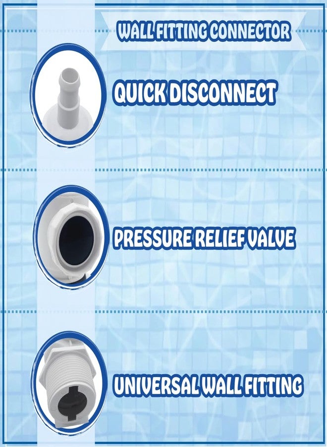 Poolzilla UWF Connector (9-100-9001) Compatible with Polaris Models 180, 280, 380, 3900 Sport and Quattro P40/Sport - Replacement Universal Wall Fitting - Image 3